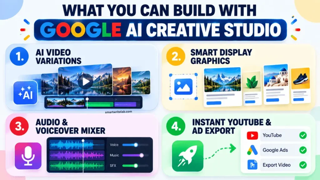 4 Core Features of Google AI Creative Studio