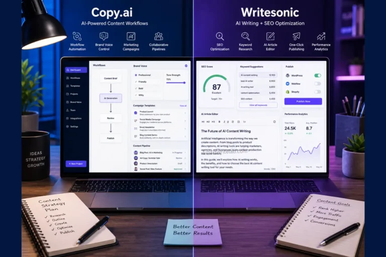 Copy.ai vs. Writesonic