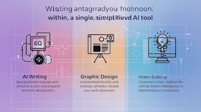 Simplified AI Tool Features Infographic