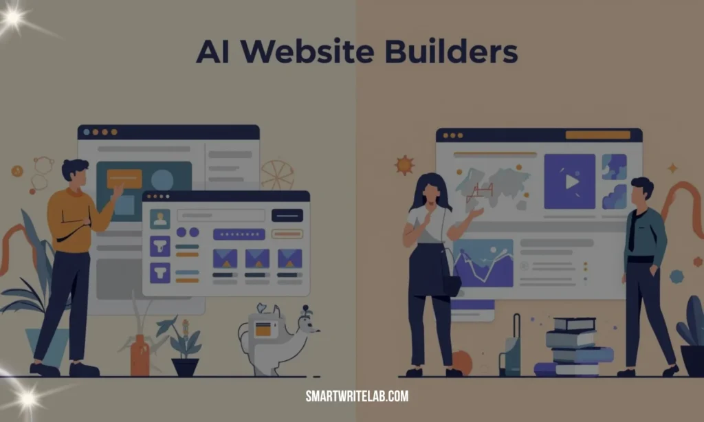multiple AI website builders