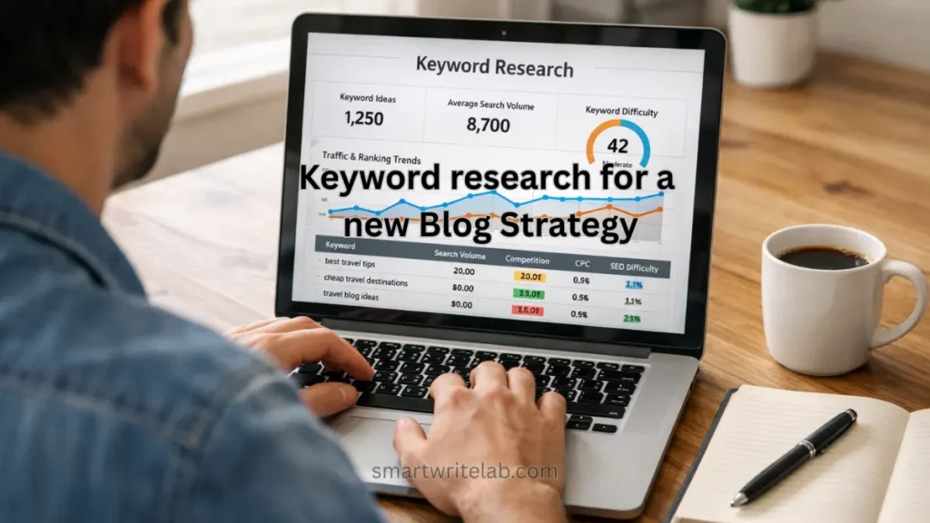 Keyword research for a new blog strategy