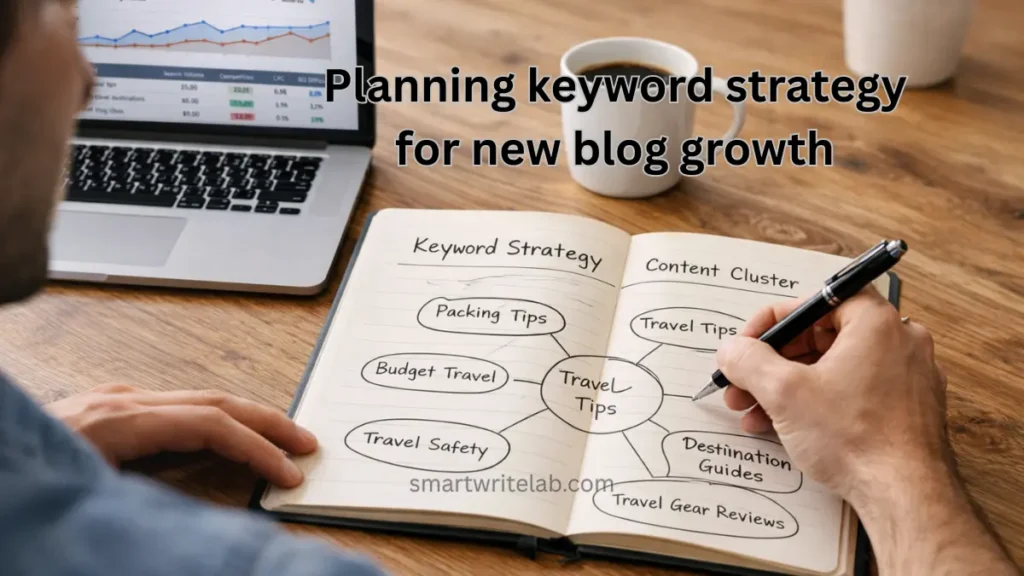Planning keyword strategy for new blog growth