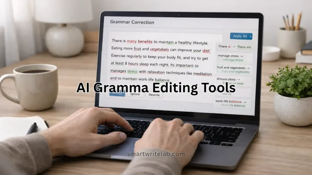 ai grammar editing tool improving blog content