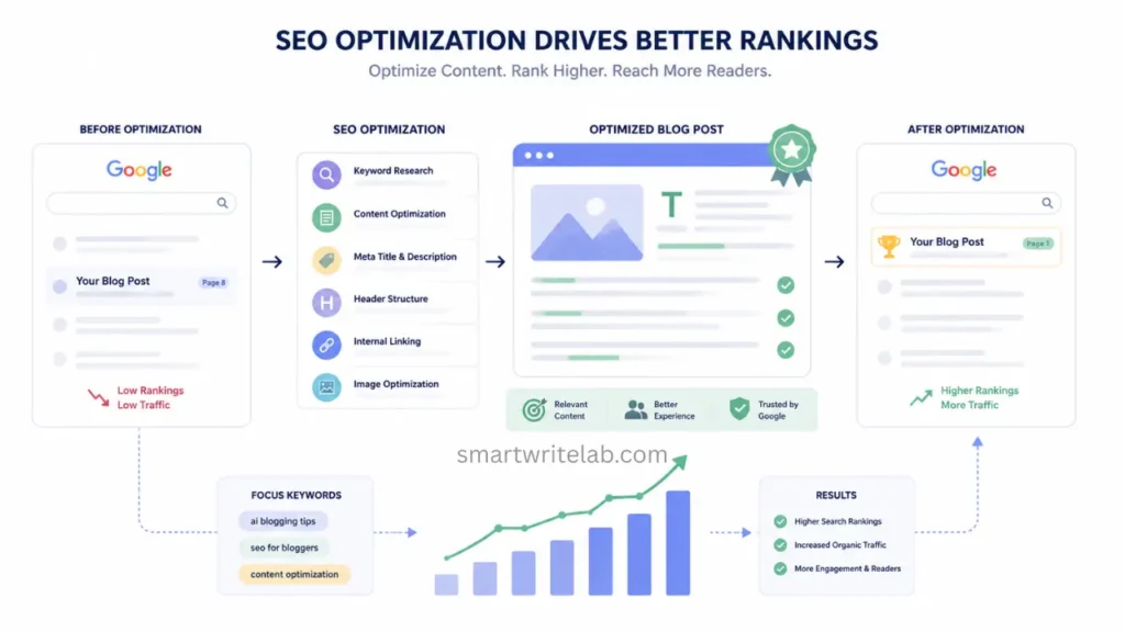 seo optimization for ai blog posts