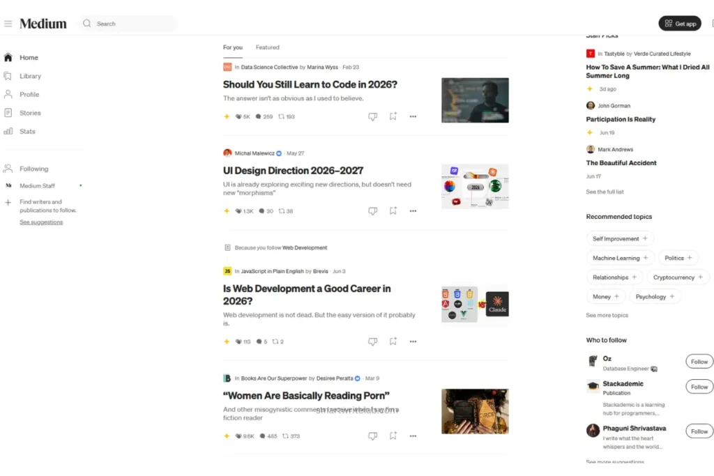 Medium — The Fastest Way to Start