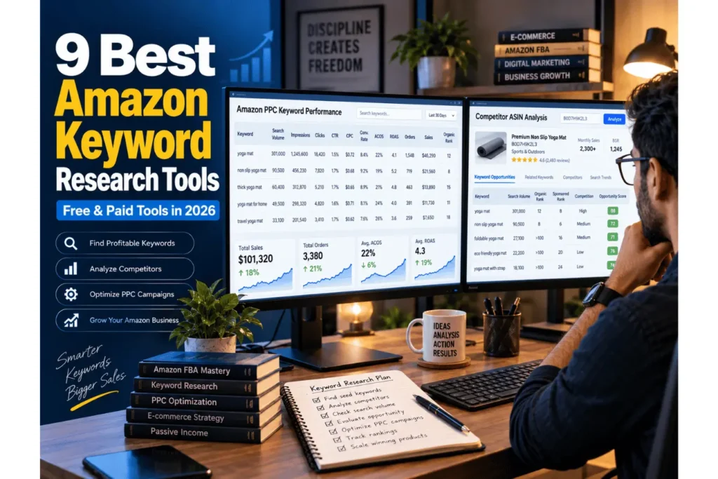 9 best Amazon keyword research tools