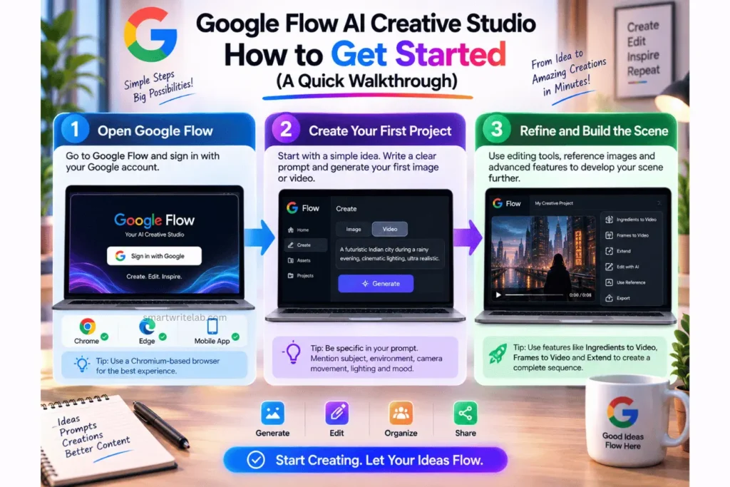 Google Flow AI Creative Studio A Quick Walkthrough