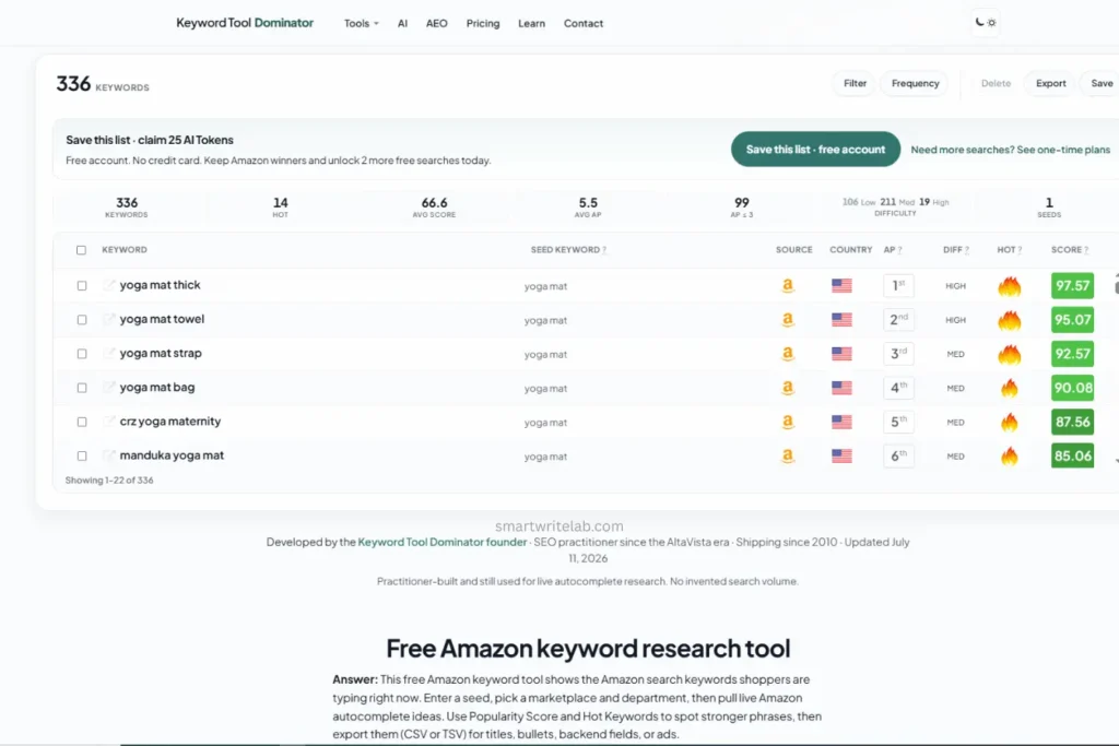 Keyword Tool Dominator